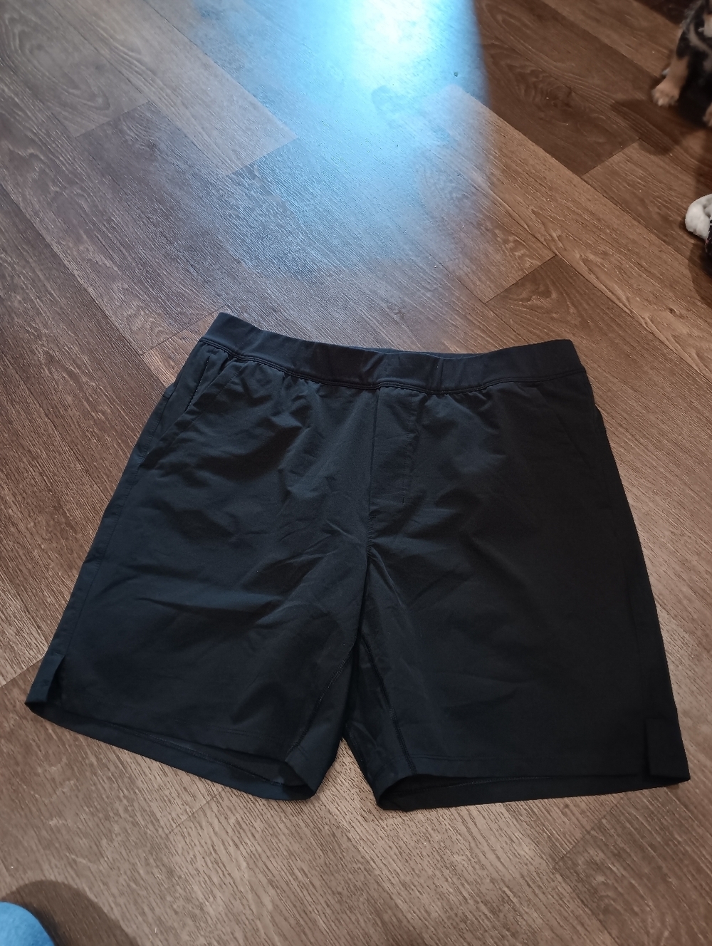 Public Rec Men's Black Flat Front Active Shorts Sz 36